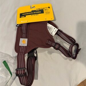Carhartt Deep Burgundy Nylon No-Pull Dog Harness